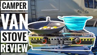 Portable Camp Stove Review Dometic Origo 3000 Camper Van Stove [upl. by Gennaro]