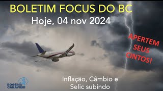 Boletim Focus do Banco Central 04nov2024 [upl. by Elna]