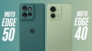 Moto Edge 40 vs Moto Edge 50 [upl. by Ahcmis]