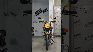 New bike of Brother in law 🥳😅 minivlog shorts newbike [upl. by Ahsekin794]