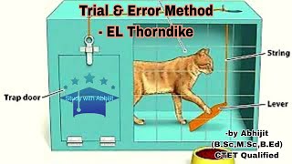 Trial amp Error Method  EL Thorndike  Behavioral Theory  2nd Sem  Teaching amp Learning  BEd [upl. by Kiki]