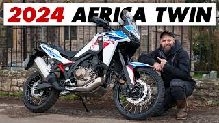 2024 Honda Africa Twin Review 8 Best Features [upl. by Llewej413]