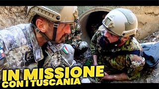 MISSIONE con il 1 ° Reggimento Carabinieri Paracadutisti TUSCANIA [upl. by Einhpad741]