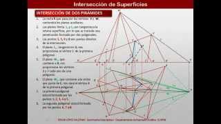 Intersección de dos pirámides [upl. by Reteid]