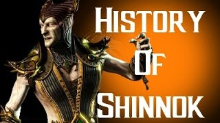 History Of Shinnok Mortal Kombat X [upl. by Eelannej]