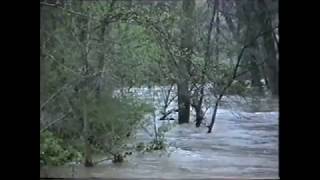 Aschersleben  Hochwasser der Eine im April 1994 [upl. by Ikilisav]