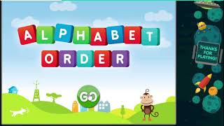 Alphabet Order for KIds [upl. by Monson]