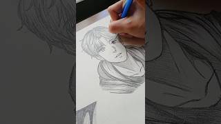 Kim Dan drawing tutorial •• drawing art sketch artshorts kimdan viralvideo fyp shorts [upl. by Denyse]