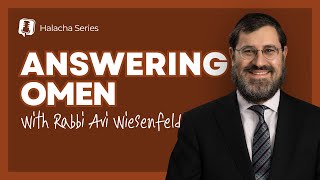 Halachos of Answering Omen [upl. by Bower]