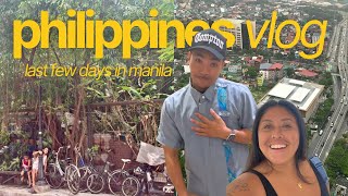 philippines vlog 🇵🇭  typhoon carina shuts BGC down exploring intramuros and SHOPPING [upl. by Ellennahs]