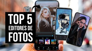 TOP 5 EDITORES de FOTOS para Android GRATIS [upl. by Ozkum618]