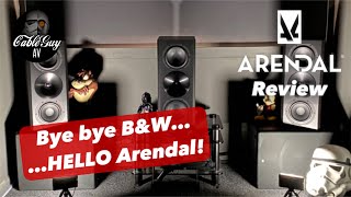 Arendal Sound 1723 S THX REVIEW  vs BampW 600 Series  arendalsound [upl. by Alda913]