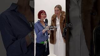 Miu Miu TV Who has the best look in the show MiuMiuFW24 with Julia Hobbs [upl. by Freberg876]