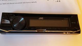 JVC KDR370 quotProtecting Send Servicequot error fix [upl. by Garfinkel]