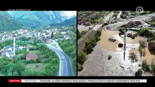 Nova TV HR HD  Snimci Jablanice nekada i sada IZVOR Nermin Leto [upl. by Ainat]