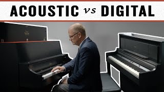 Choosing Your Piano Digital vs Acoustic [upl. by Arv3]