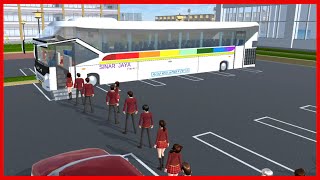 Props School Bus  SAKURA School Simulator [upl. by Suirradal]