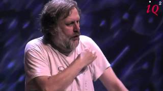 Žižek at Intelligence Squared  Ideologys no joke [upl. by Ocko]