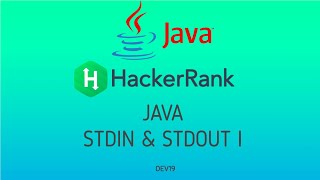 2 Java Stdin and Stdout I  Hackerank Java Solutions [upl. by Nutsud]