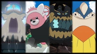 POKÉMON NORMALES Y MÍTICOS QUE HAN ENFRENTADO A LOS ULTRAENTES EN EL ANIME [upl. by Stephenson74]