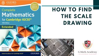 How to Find out  Scale Drawing  Drawing  Mathematics Cambridge IGCSE  English [upl. by Hearn145]