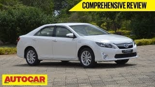 Toyota Camry Hybrid  Comprehensive Review  Autocar India [upl. by Petronille]