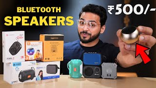 Bluetooth Speakers Under Rs 500  700  Budget Bluetooth Speaker  Tech Unboxing 🔥 [upl. by Enelrac505]