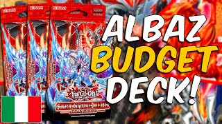 ITA Budget 3x Structure Albaz Strike Deck List  YuGiOh TCG [upl. by Lesly157]