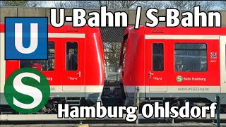 Hochbahn Hamburg  S Bahn Hamburg  Bahnhof Ohlsdorf  Hamburg 2023 [upl. by Ramses]