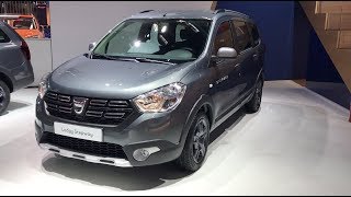 Dacia Lodgy Stepway 2017 In detail review walkaround Interior Exterior [upl. by Elfstan]