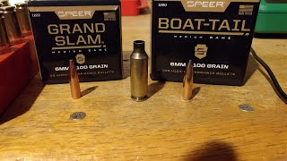 6mm ARC  Hunting load development 2023 w Speer 100gr Grand Slam and SoftPoint Boattail fixed [upl. by Abbotsun]