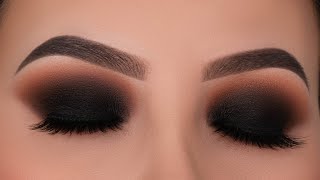 Classic Black Smokey Eyes Tutorial [upl. by Khano441]