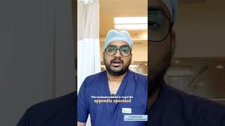 Appendicitis I Treatment for appendicitis DrAshishSachan [upl. by Jarrell309]