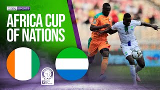 Ivory Coast vs Sierra Leone  AFCON 2021 HIGHLIGHTS  01162022  beIN SPORTS USA [upl. by Cari]