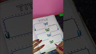 Mind map ideas for assignmentampschoolnotesasthaartandcraft ytshort shortsviralshortyoutubfeed [upl. by Vachil894]