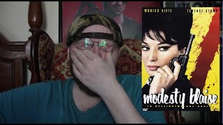 Modesty Blaise 1966 Movie Review  A Boring Spy Spoof [upl. by Alra]