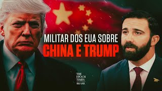 Veterano de combate da marinha americana fala sobre relações EUAChina sob Trump [upl. by Doralyn]