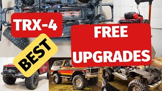 Best FREE Traxxas Trx4 upgrades [upl. by Teodoor]