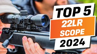 Top 5 BEST 22LR Scope You can Buy Right Now 2024 [upl. by Dempstor]