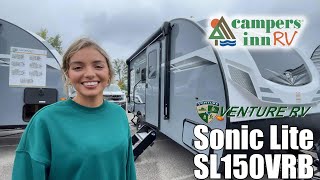 Venture RVSonic LiteSL150VRB  by Campers Inn RV – The RVer’s Trusted Resource [upl. by Tullius776]