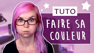 Comment faire sa couleur de cheveux   TUTO Décoloration amp Coloration [upl. by Aseuqram]