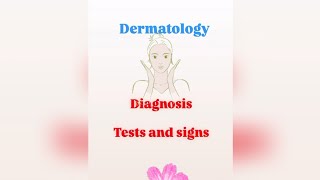 Important Diagnostic Tests and Signs  Dermatology 💥skin disease sign tests diagnosis video [upl. by Ynnos]