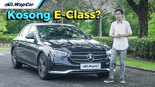 2022 MercedesBenz E200 Review in Malaysia Should You Top Up RM50k for the AMG Line  WapCar [upl. by Milurd704]