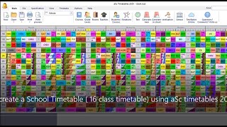 aSc TIMETABLES CRACK CODEPLEASE REGISTER [upl. by Asenad304]