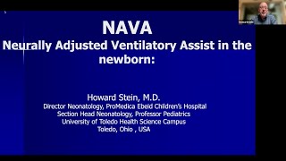 NAVA Neurally Adjusted Ventilatory Assist in the Newborn Online with Experts [upl. by Auhel]