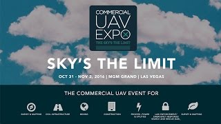 Commercial UAV Expo  Caesars Palace 2015 [upl. by Idnir271]