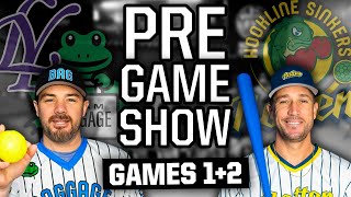 Pregame Show  Games 1 amp 2  Blitzball Battle 3 [upl. by Standing482]