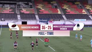 Saracens face Worcester in try fest  Round 1 highlights [upl. by Ardnaiek]