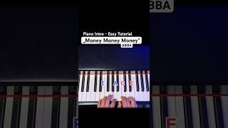 How to play „Money Money“ piano intro  easy tutorial pianotutorial learnpiano easypiano [upl. by Graff]