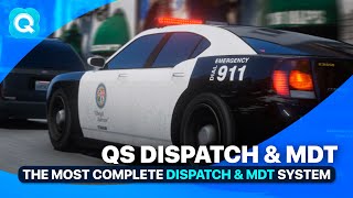 QBESX Quasar Dispatch and MDT 20  The most complete FiveM system [upl. by Tab87]